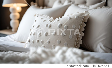 decorative light pillows made of natural fabrics to decorate the home decorative light pillows made of natural fabrics to decorate the home 101675841