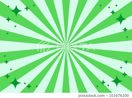 Background image material with sparkling green concentrated lines Background image material with sparkling green concentrated lines 101676200