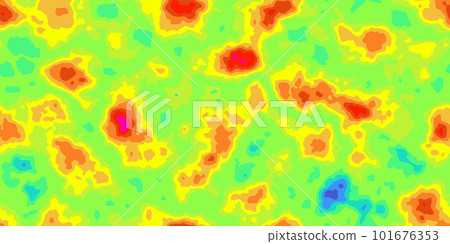 Heat map seamless pattern. Abstract vector thermal spectrum Heat map seamless pattern. Abstract vector thermal spectrum 101676353