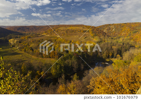 Nine Mills Viewpoint near Hnanice, NP Podyji, Southern Moravia, Czech Republic Nine Mills Viewpoint near Hnanice, NP Podyji, Southern Moravia, Czech Republic 101676979