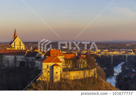 Historical town Znojmo, Southhern Moravia, Czech Republic Historical town Znojmo, Southhern Moravia, Czech Republic 101677737