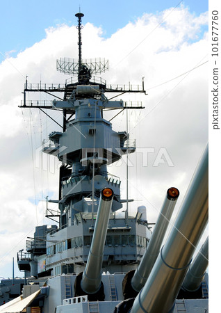 U.S.S. Battleship Missouri Guns U.S.S. Battleship Missouri Guns 101677760