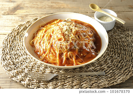 Large Meat Sauce Pasta Large Meat Sauce Pasta 101678370