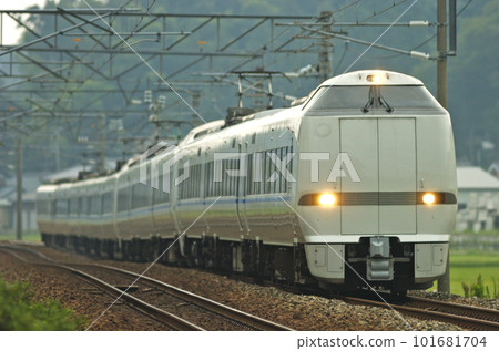 北陸本線 Hosorogi-Awara Onsen JR West 683 系列 R10+T35+T02 編隊(金澤) Thunderbird 北陸本線 Hosorogi-Awara Onsen JR West 683 系列 R10+T35+T02 編隊(金澤) Thunderbird 101681704