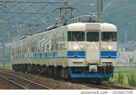 北陸本線蘆原溫泉~Hosorogi JR西日本413系列B02+B03編隊(金澤) 北陸本線蘆原溫泉~Hosorogi JR西日本413系列B02+B03編隊(金澤) 101681706