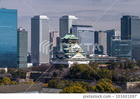 《大阪府》大阪城/城市風光 101681897
