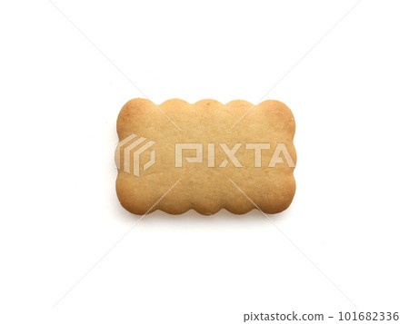 白色背景和矩形餅乾簡單圖片素材 101682336