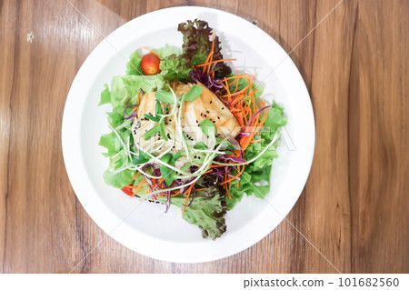 salad ,chicken salad or chicken and vegetable salad 101682560