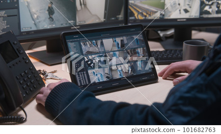 Digital tablet with surveillance camera playback Digital tablet with surveillance camera playback 101682763