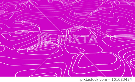 3D Topographic map background concept abstract background. Space Geography Wavy backdrop 3D Topographic map background concept abstract background. Space Geography Wavy backdrop 101683454