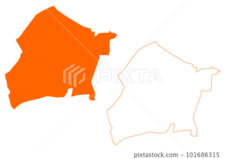 Epe municipality (Kingdom of the Netherlands, Holland, Gelderland or Guelders province) map vector illustration, scribble sketch Epe map Epe municipality (Kingdom of the Netherlands, Holland, Gelderland or Guelders province) map vector illustration, scribble sketch Epe map 101686315