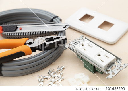 Electrical work image 101687293