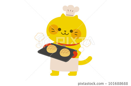 麵包師的貓的插圖 101688688