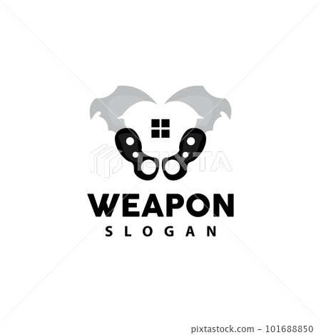 Kerambit Logo, Indonesia Fighting Weapon Vector, Ninja Fighting Tool Simple Design, Template Illustration Symbol Icon Kerambit Logo, Indonesia Fighting Weapon Vector, Ninja Fighting Tool Simple Design, Template Illustration Symbol Icon 101688850