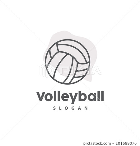 Volleyball Logo, Sport Simple Design, World Sports Tournament Vector, Illustration Symbol Icon Volleyball Logo, Sport Simple Design, World Sports Tournament Vector, Illustration Symbol Icon 101689076