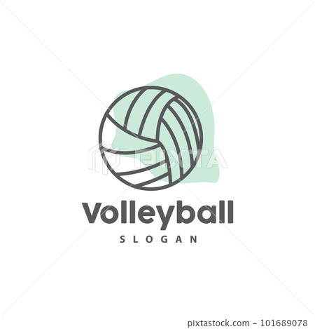 Volleyball Logo, Sport Simple Design, World Sports Tournament Vector, Illustration Symbol Icon Volleyball Logo, Sport Simple Design, World Sports Tournament Vector, Illustration Symbol Icon 101689078