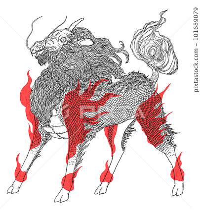酷酷的長頸鹿插畫(黑白透明) 酷酷的長頸鹿插畫(黑白透明) 101689079