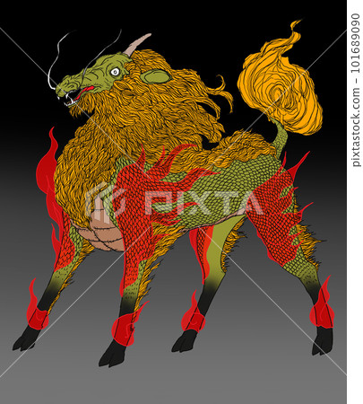 酷長頸鹿圖(黑色背景) 酷長頸鹿圖(黑色背景) 101689090