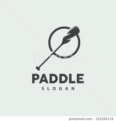 Paddle Logo, Boat Paddle Vector, Crossed Paddle Icon, Illustration Symbol Simple Design Paddle Logo, Boat Paddle Vector, Crossed Paddle Icon, Illustration Symbol Simple Design 101689118