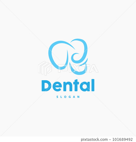Tooth logo, Dental Health Vector, Care Brand Illustration Tooth logo, Dental Health Vector, Care Brand Illustration 101689492