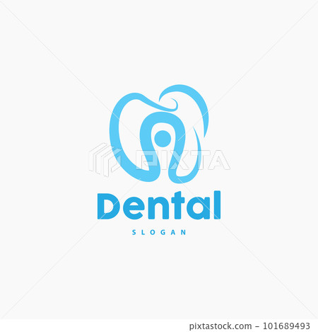 Tooth logo, Dental Health Vector, Care Brand Illustration Tooth logo, Dental Health Vector, Care Brand Illustration 101689493