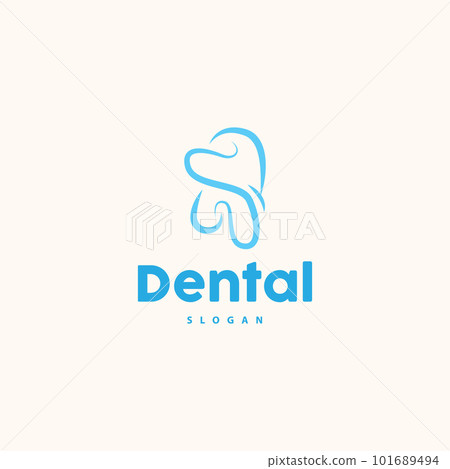 Tooth logo, Dental Health Vector, Care Brand Illustration Tooth logo, Dental Health Vector, Care Brand Illustration 101689494