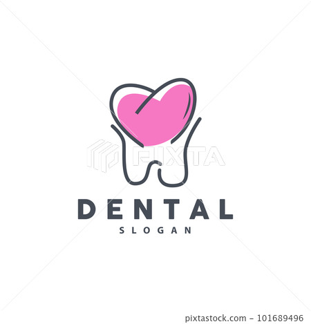 Tooth logo, Dental Health Vector, Care Brand Illustration Tooth logo, Dental Health Vector, Care Brand Illustration 101689496