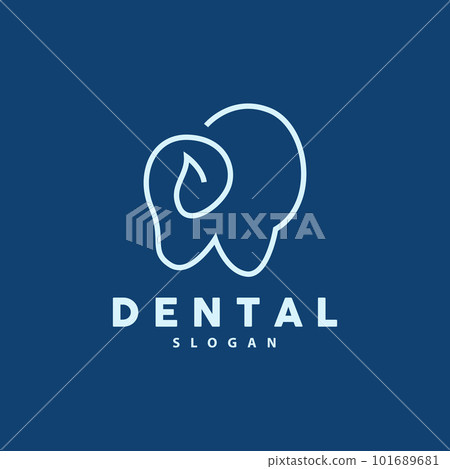 Tooth logo, Dental Health Vector, Care Brand Illustration Tooth logo, Dental Health Vector, Care Brand Illustration 101689681