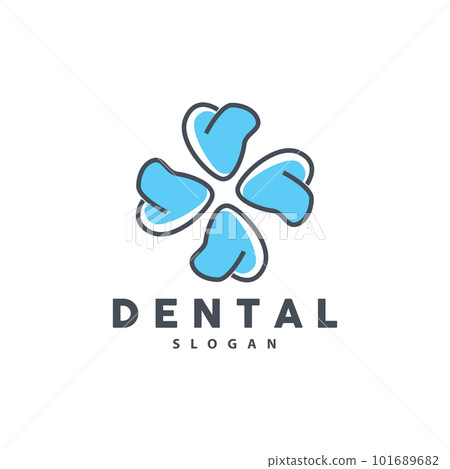 Tooth logo, Dental Health Vector, Care Brand Illustration Tooth logo, Dental Health Vector, Care Brand Illustration 101689682