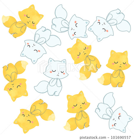 fox pattern 101690557
