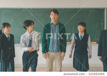 老師 教師 初中生 101691004