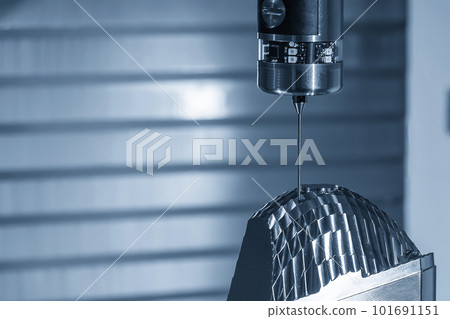 The quality control of automotive parts with  Coordinate Measuring Machine. 101691151