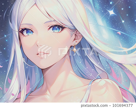 Woman, girl, illustration, anime, cartoon, beautiful girl, Moe, character, cosplay, two-dimensional, digital, Japan, 101694377