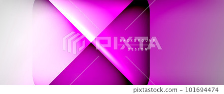 Shadow lines vector techno banner and light effects. Techno Illustration For Wallpaper, Banner, Background, Card, Book Illustration, landing page 101694474