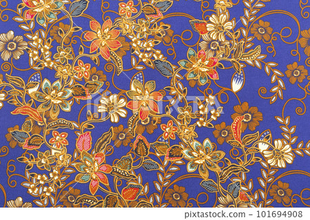 The Batik design in Malaysian traditional concept. 101694908
