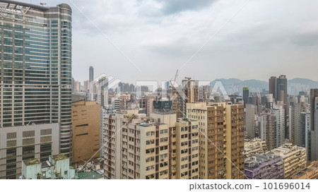 a Tai Kok Tsui area at hong kong 15 April 2023 a Tai Kok Tsui area at hong kong 15 April 2023 101696014