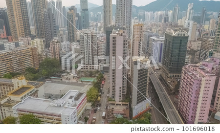 a Tai Kok Tsui area at hong kong 15 April 2023 a Tai Kok Tsui area at hong kong 15 April 2023 101696018