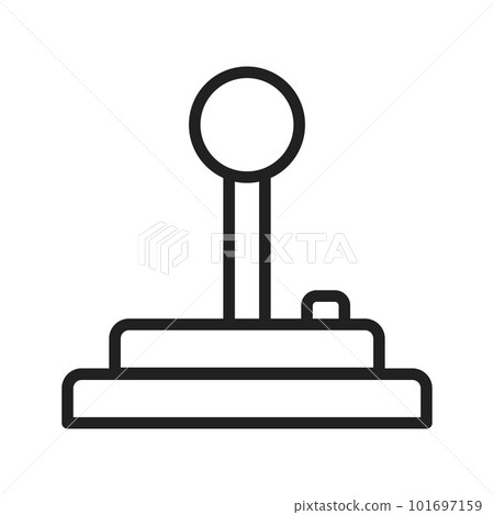 Joystick icon vector image. Suitable for mobile apps, web apps and print media. Joystick icon vector image. Suitable for mobile apps, web apps and print media. 101697159