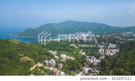 Landscape of village in HK, Pan Long Wan, 16 April 2023 101697221