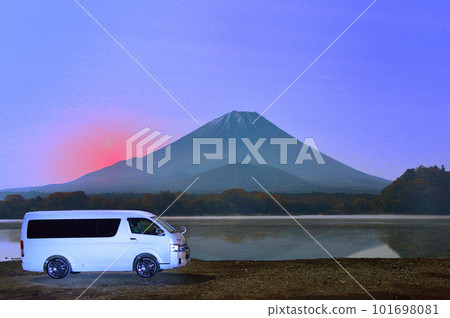富士山,清心湖,其他茶濱,貨車生活 富士山,清心湖,其他茶濱,貨車生活 101698081