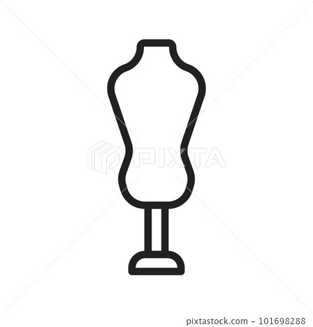 Dummy icon vector image. Suitable for mobile apps, web apps and print media. 101698288