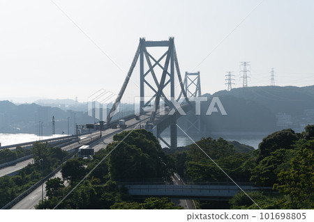 山口縣下關市福岡縣北九州市門司區關門橋 101698805