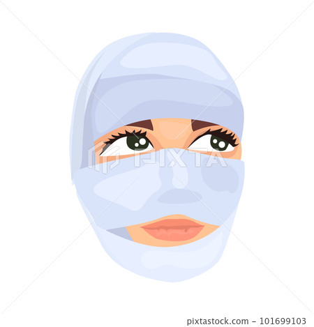 Postoperative care illustration in color cartoon style. Editable vector graphic design. Postoperative care illustration in color cartoon style. Editable vector graphic design. 101699103