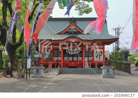 春天的若宮八幡神社(大分市大友縣古蹟觀光) 春天的若宮八幡神社(大分市大友縣古蹟觀光) 101699137