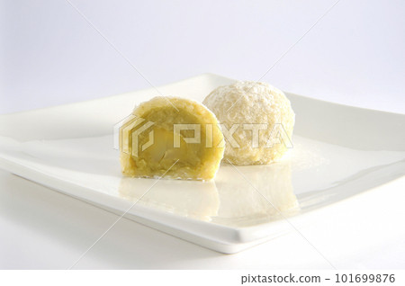 Awa daifuku with chestnuts Awa daifuku with chestnuts 101699876