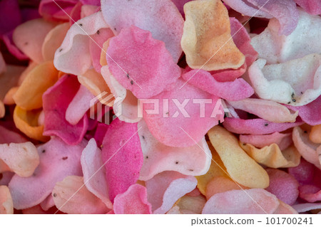 Shrimp rice crackers Thai snack Shrimp rice crackers Thai snack 101700241