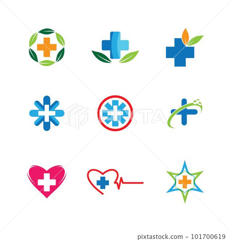 Medical cross vector icon - Stock Illustration [101700619] - PIXTA