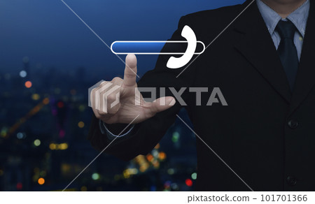 Business contact us concept Business contact us concept 101701366