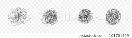 Transformation stress in psychology. Mental health concept. Chaos solving. Flat vector illustration Transformation stress in psychology. Mental health concept. Chaos solving. Flat vector illustration 101701429