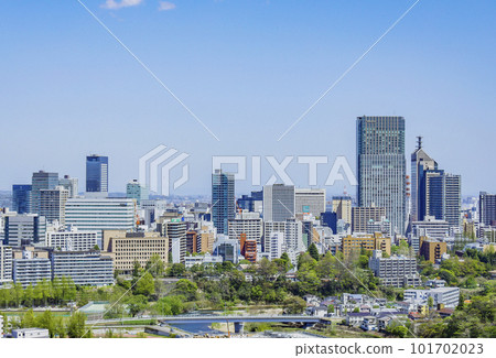 仙台市全景 從青葉城遺址看仙台市全景 仙台市全景 從青葉城遺址看仙台市全景 101702023